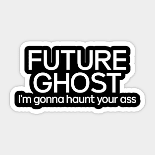 Future Ghost Sticker